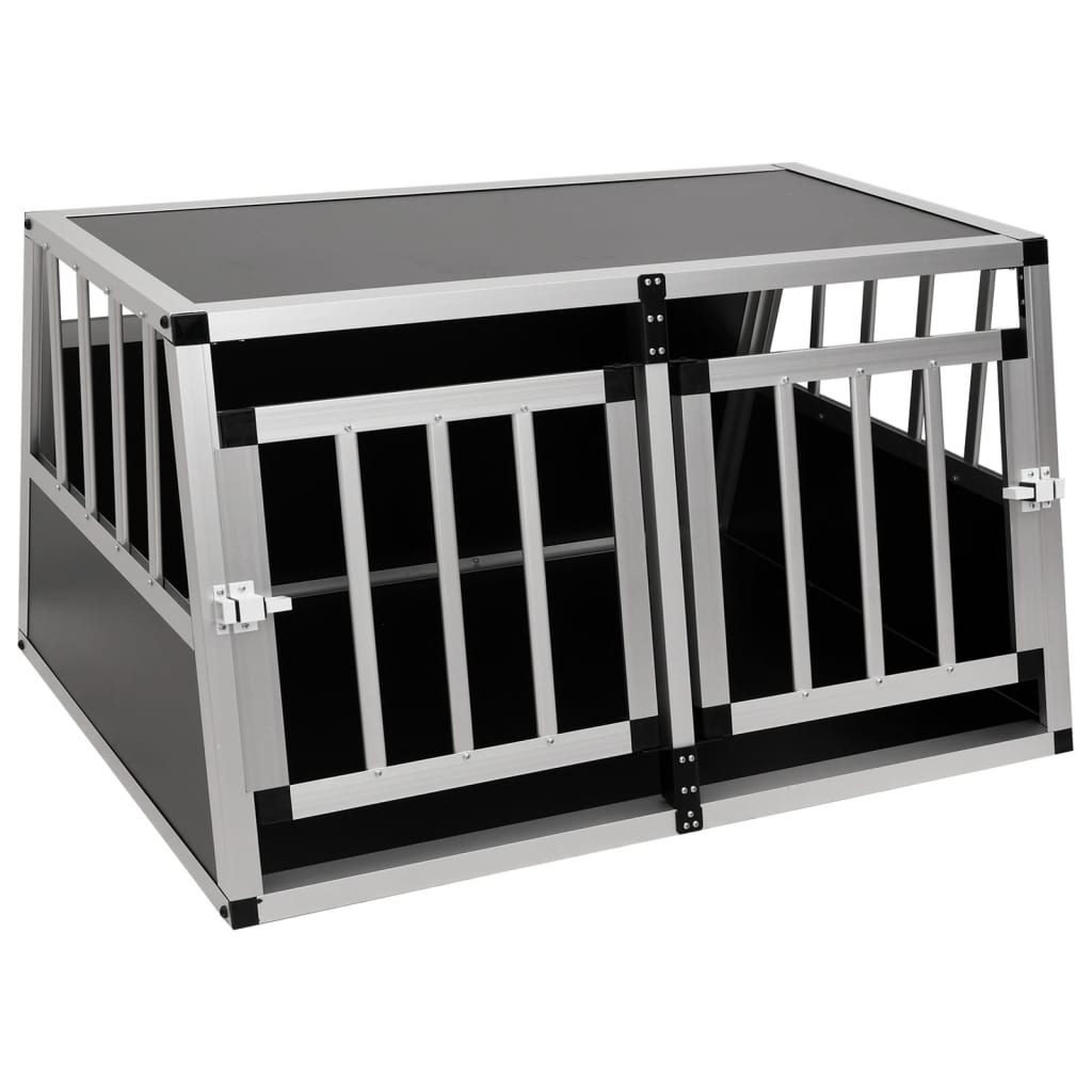 Vidaxl Dog Bank with double door 89x69x50 cm