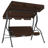 Vidaxl Swing Bench 170x110x153 cm Kaffee -gelöscht