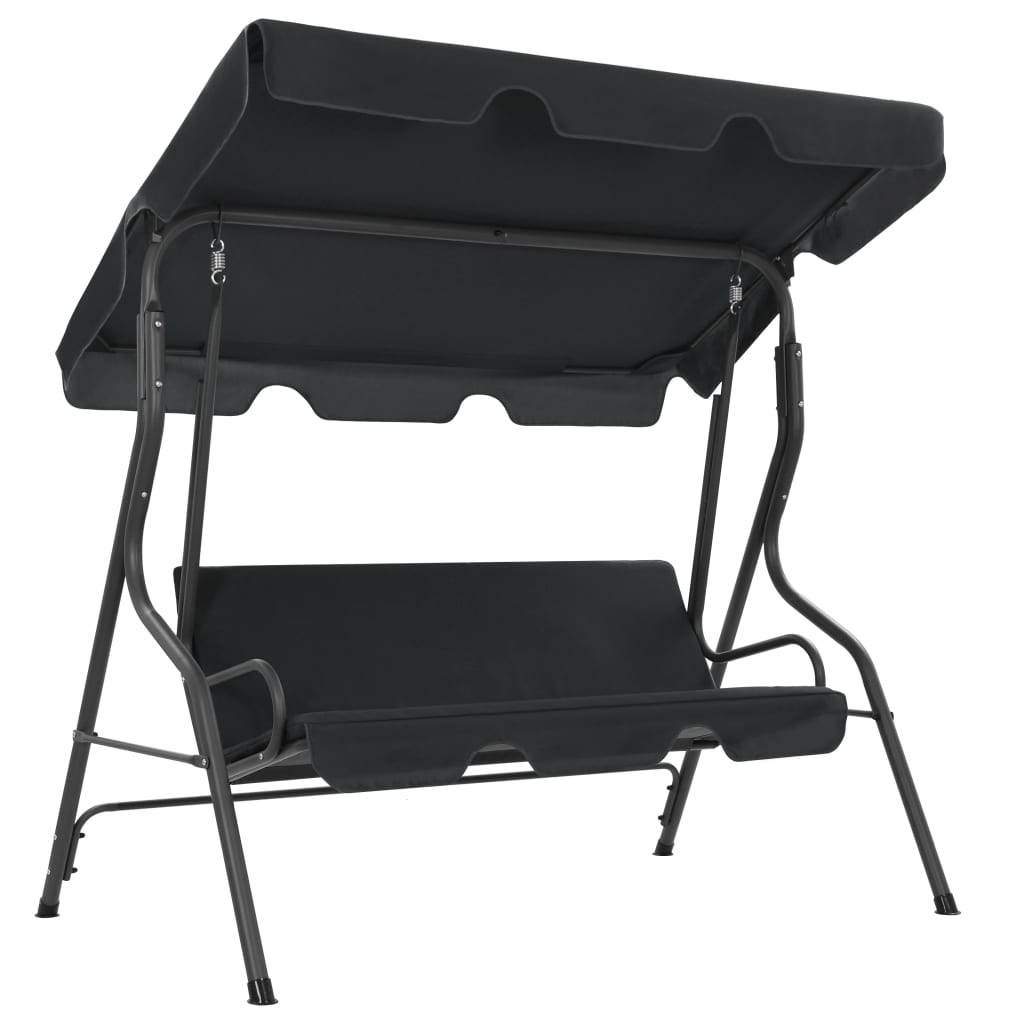 Vidaxl Swing Bench 170x110x153 cm Anthracite