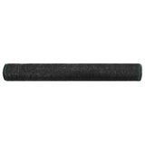 Vidaxl -Tennisbildschirm 1x25 M HDPE Schwarz