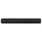 Vidaxl -Tennisbildschirm 1,2x25 M HDPE Schwarz