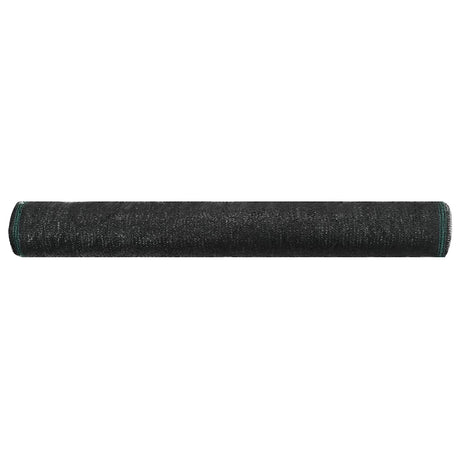 Vidaxl -Tennisbildschirm 1,4x25 M HDPE Schwarz