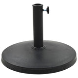 Vidaxl Parasol Fuß um 10 kg Polyresin schwarz