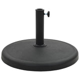 Vidaxl Parasol Fuß um 19 kg Polyresin schwarz