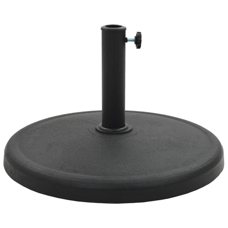 Vidaxl Parasol Fuß um 19 kg Polyresin schwarz