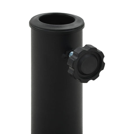 Vidaxl Parasol Fuß um 19 kg Polyresin schwarz