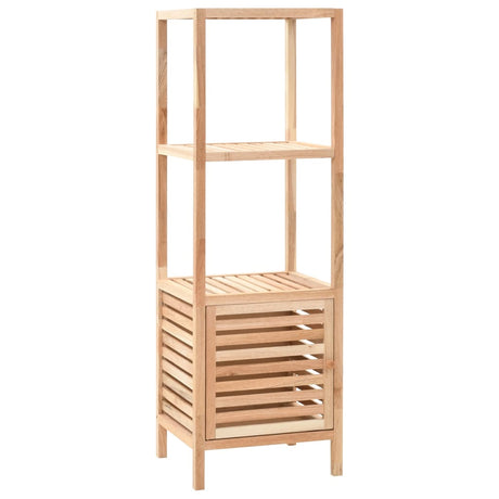 Vidaxl badkamerkast 39,5x35,5x123 cm massief walnotenhout