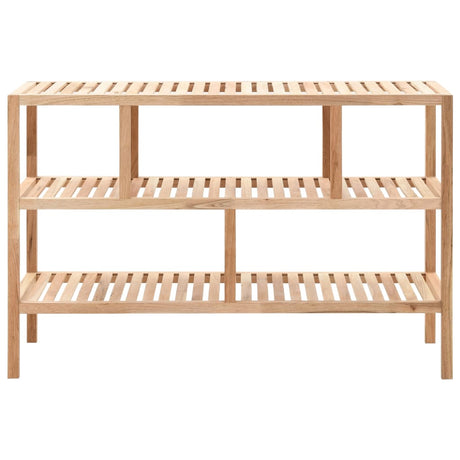 Vidaxl badkamerrek 100x40x65 cm massief walnotenhout