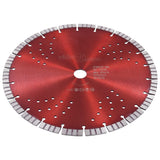 Vidaxl Diamond Saw Blade mit Turbo und Löchern 300 mm Stahl
