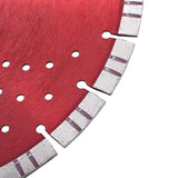 Vidaxl Diamond Saw Blade mit Turbo und Löchern 350 mm Stahl