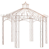 Vidaxl Garden Pavilion 4 m Fer antique Brown