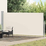 Vidaxl Windschutzscheibe 160 x 500 cm Creme