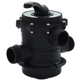 Vidaxl Multipoort-Ventil für Sandfilter 6-Wege 1,5 ABS