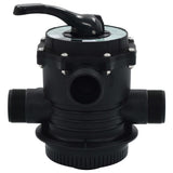Vidaxl Multipoort-Ventil für Sandfilter 6-Wege 1,5 ABS