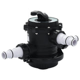 Vidaxl Multipoort-Ventil für Sandfilter 6-Wege 1,5 ABS