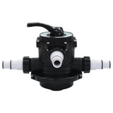 Vidaxl Multipoort-Ventil für Sandfilter 6-Wege 1,5 ABS