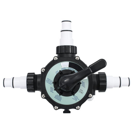 Vidaxl Multipoort-Ventil für Sandfilter 6-Wege 1,5 ABS