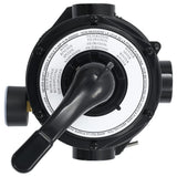 Vidaxl Multipoort-Ventil für Sandfilter 4-Wege 1,5 ABS