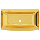 VIDAXL WASHBAIN 71X38X13,5 CM Keramik Gold gefärbt