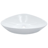 VIDAXL WASHBAIN 58.5X39X14 CM Keramik Weiß