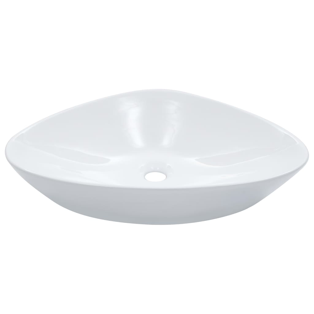 Vidaxl Washbasin 58,5x39x14 cm keramická bílá