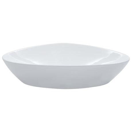 VIDAXL WASHBAIN 58.5X39X14 CM Keramik Weiß