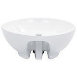 Vidaxl Washbasin s přistáním 46,5x18 cm keramická bílá