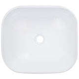 Vidaxl Washbasin 44,5x39,5x14,5 cm keramická bílá