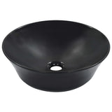 Vidaxx Waschbecken 41x12,5 cm Keramik schwarz