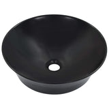 Vidaxx Waschbecken 41x12,5 cm Keramik schwarz