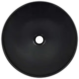 Vidaxx Waschbecken 41x12,5 cm Keramik schwarz