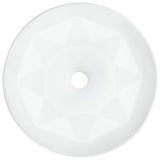 Vidaxl Washbeasin 36x14 cm Keramik Weiß