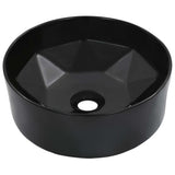 Vidaxl Washbeasin 36x14 cm Keramikschwarz