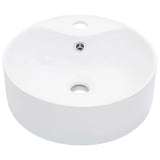 Vidaxl Washbasin s přistáním 36x13 cm keramická bílá