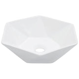 VIDAXL WASHBAIN 41X36.5X12 CM Keramik Weiß