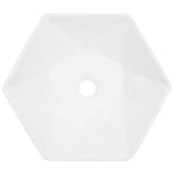 VIDAXL WASHBAIN 41X36.5X12 CM Keramik Weiß