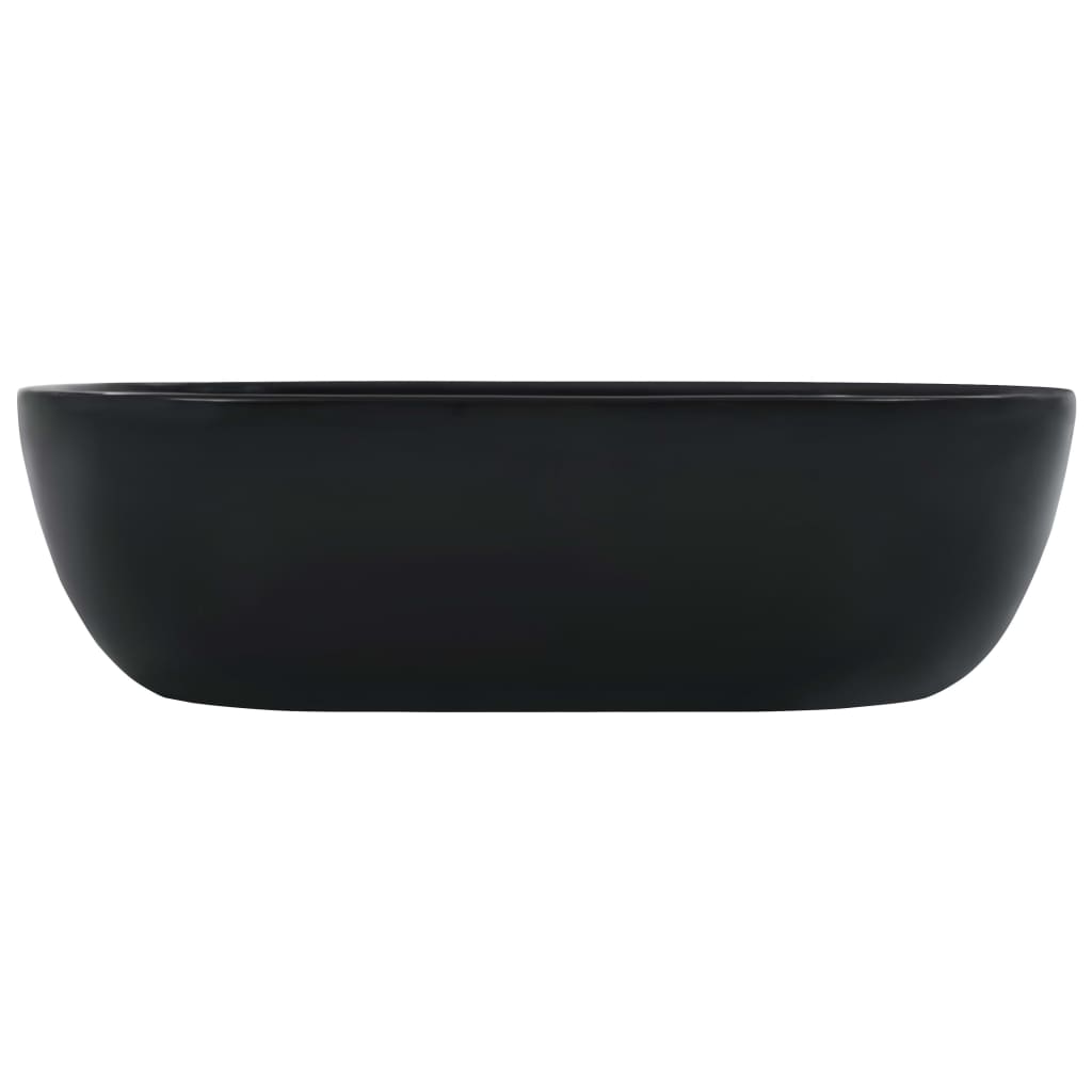 Vidaxl Washbasin 45,5x32x13 cm keramická černá