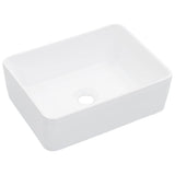 Vidaxl Washbasin 40x30x13 cm keramisk hvit