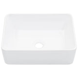 BIDAXL WASHBASIN 40x30x13 cm keramisk vit