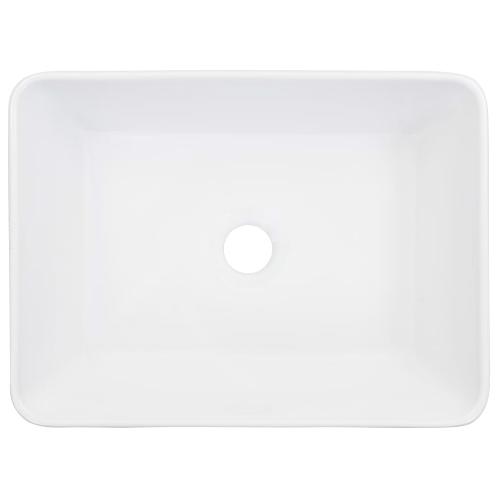 Vidaxl Washbasin 40x30x13 cm bianco ceramico