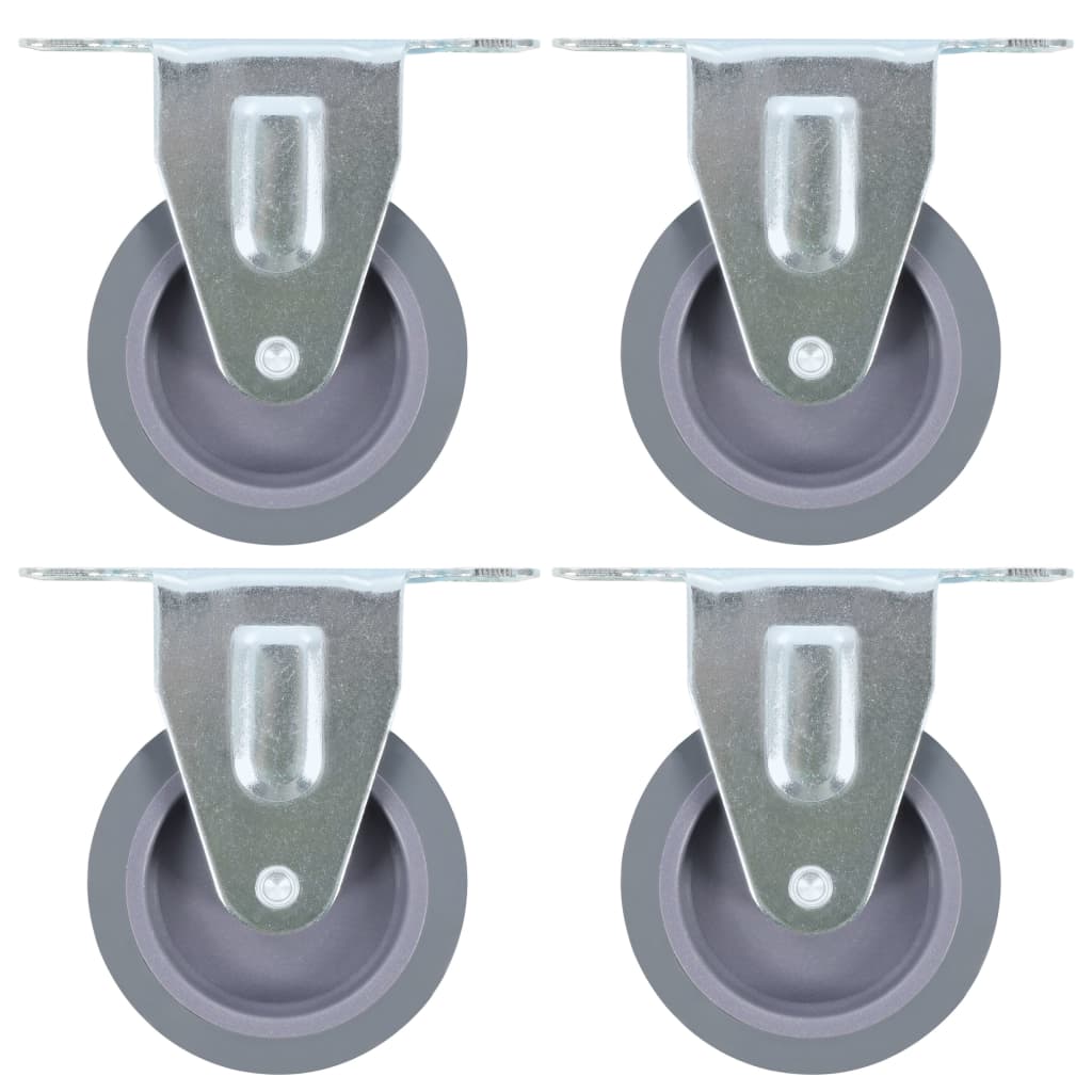 Vidaxx feste Räder 4 Stück 75 mm