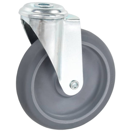 Vidaxl Lenkrollen mit Bolzenlöchern 4 Stück 125 mm