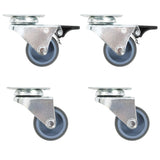 Vidaxl Swivel Wheels dvojnásobná 4 st 50 mm