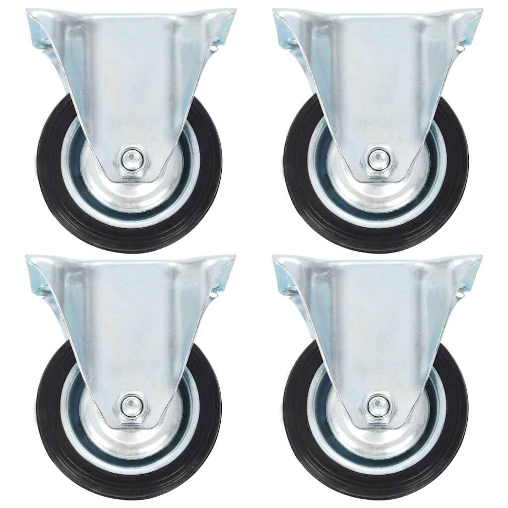 Vidaxx feste Räder 4 Stück 75 mm