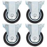 Vidaxx feste Räder 4 Stück 75 mm