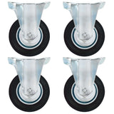Vidaxx feste Räder 4 Stück 100 mm