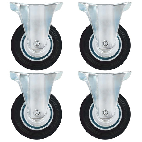 Vidaxx feste Räder 4 Stück 100 mm