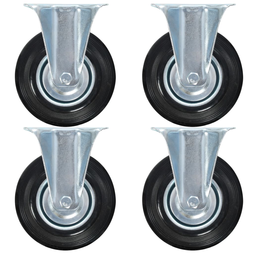 Vidaxx feste Räder 4 Stück 125 mm