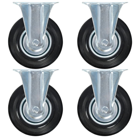 Vidaxx feste Räder 4 Stück 125 mm