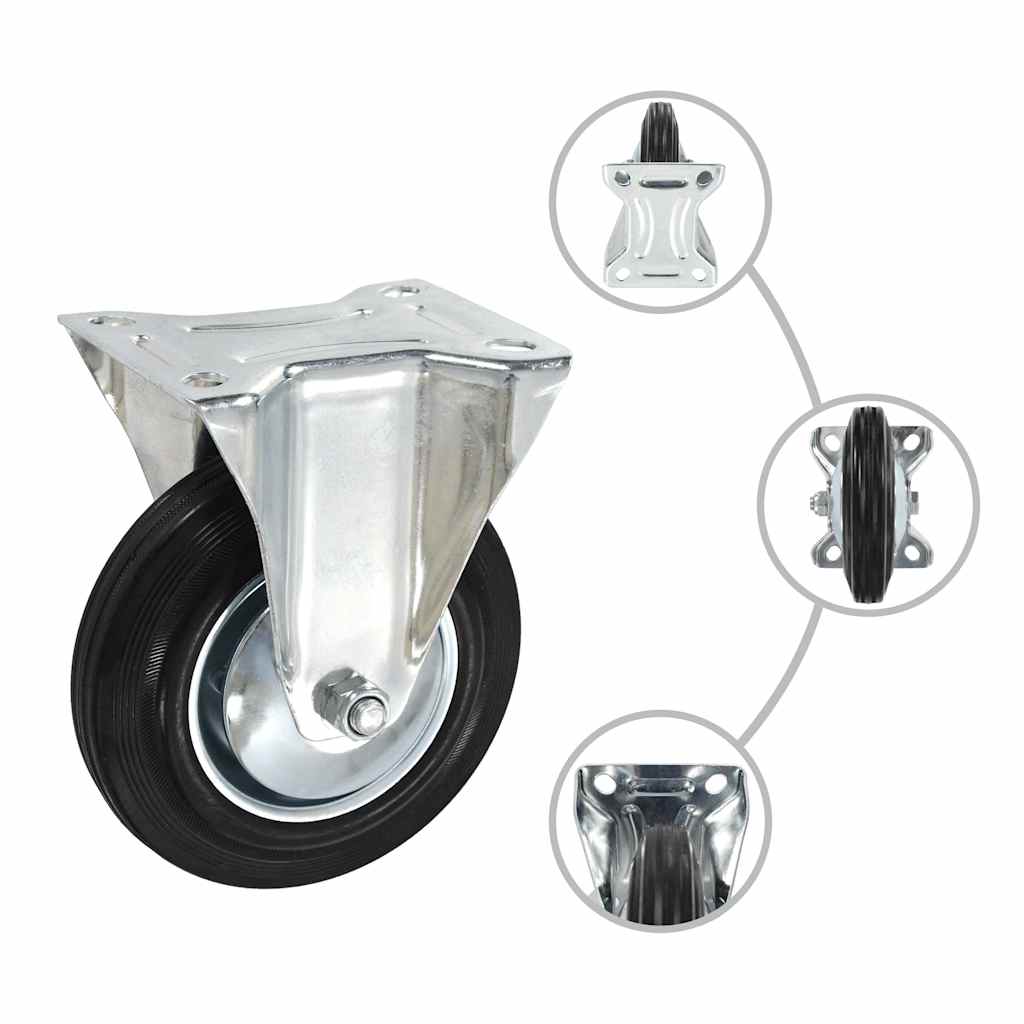 Vidaxx feste Räder 4 Stück 160 mm